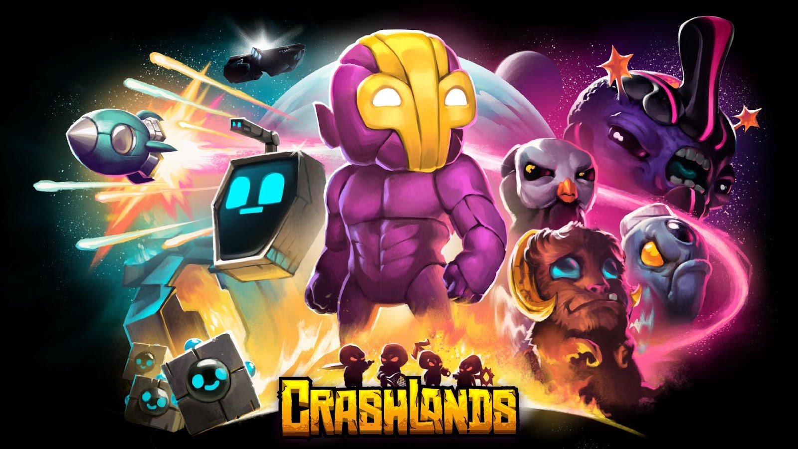 Crashlands – захватывающая пиксельная RPG