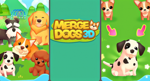 Merge dogs 3D